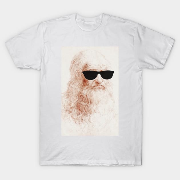 Cool Leonardo da Vinci T-Shirt by SandraKC